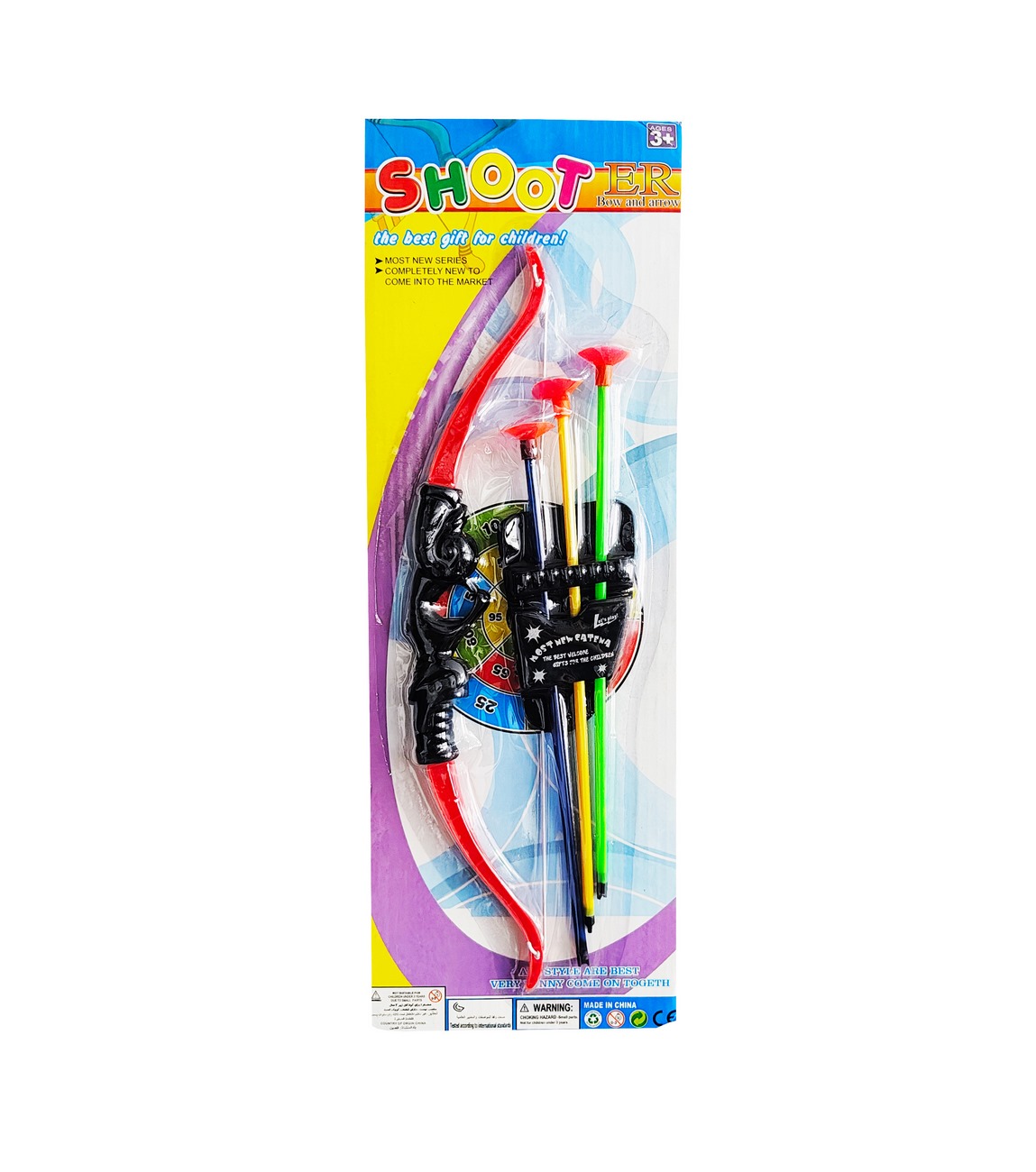 Juguete Arco Flechas Unisex Tiro Al Blanco Niños Destreza